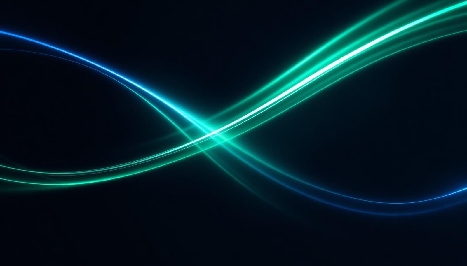 Abstract blue signal pattern symbolising marketing and sales alignment